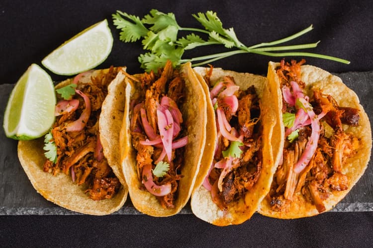 Los auténticos tacos de cochinita pibil