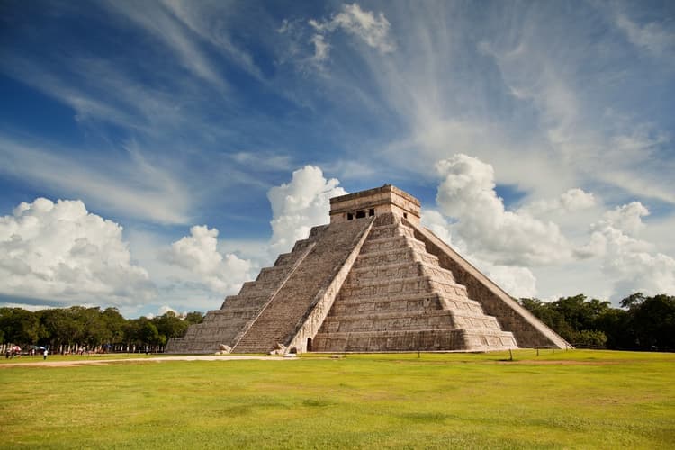 La pirámide de Kukulcán en México