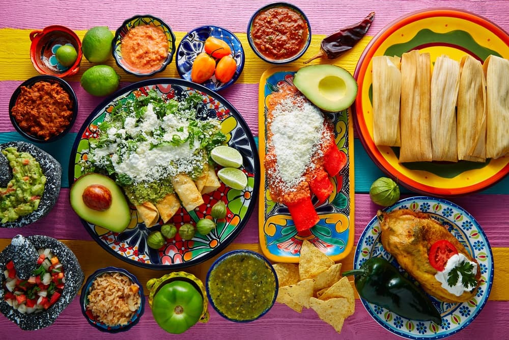 typical mexican food