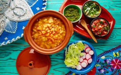 receta típica gastronomía  mexicana