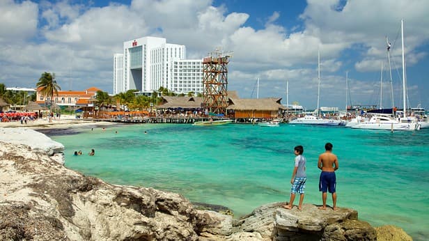 A melhor praia de Cancún