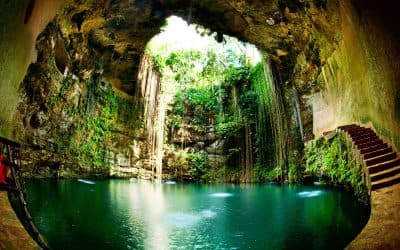 Cenote Tulum depths