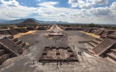 Visitando a Cidade pré-hispânica de Teotihuacán