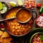 El pozole tradicional mexicano