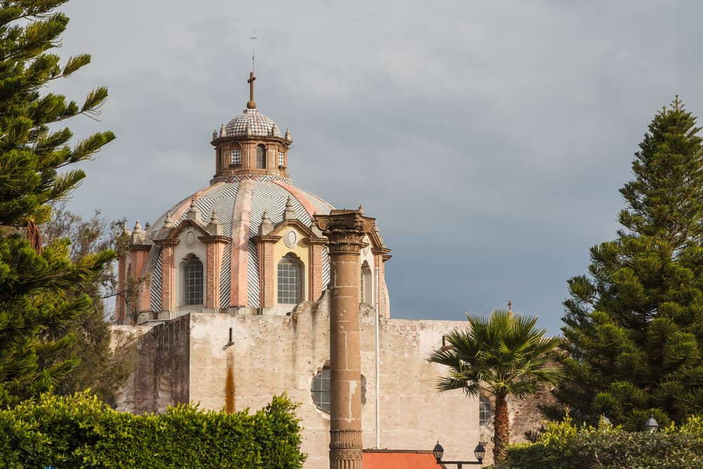 La catedral de Huichapan en el estado de Hidalgo