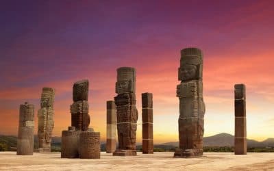 Atlantean Monuments in Tula de Allende