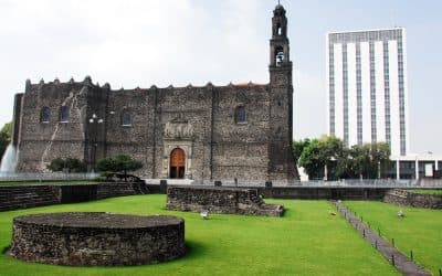 The Plaza of the Three Cultures in Mexico City