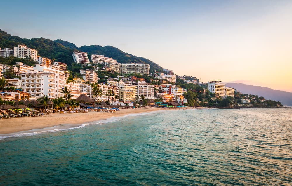 Beach in Puerto Vallarta state of Jalisco