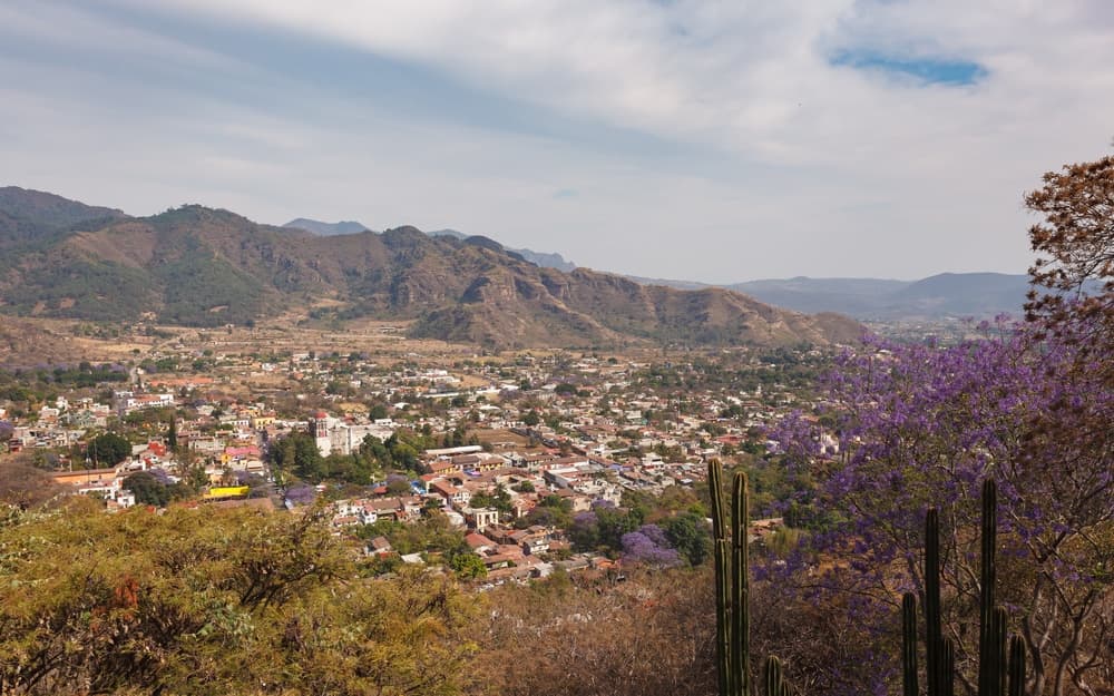 Panorámica de Malinalco