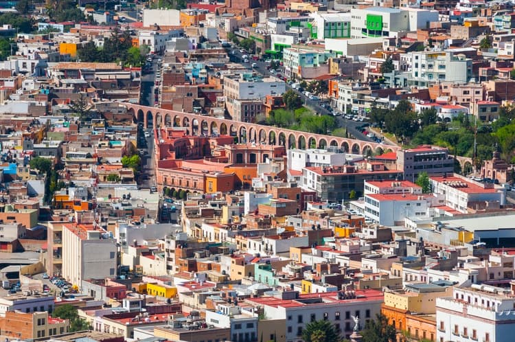 El territorio de Zacatecas