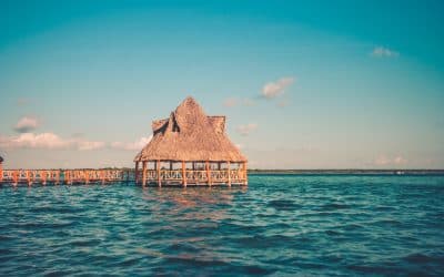 Caribbean Sea View from Chetumal
