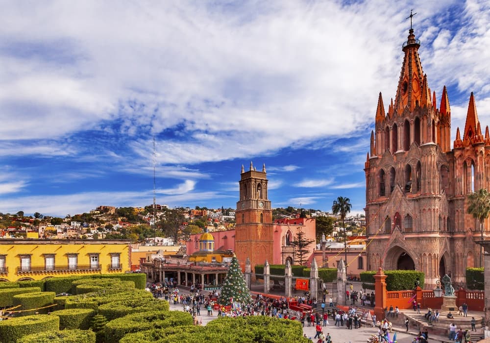 Plaza ciudad San Miguel de Allende