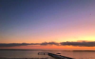 Sunset in Rosarito, baja California