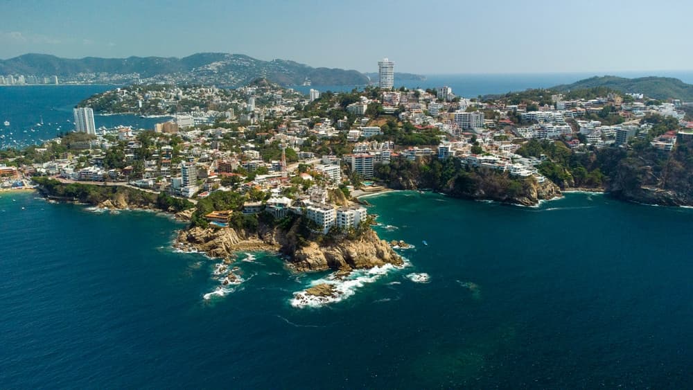 Panoramic view of Acapulco