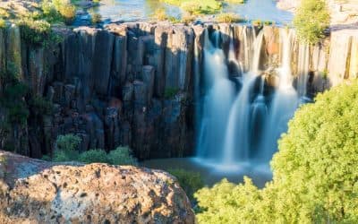 Caída de agua en Aculco