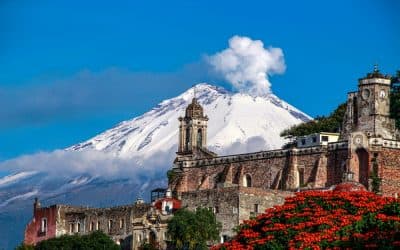 Volcano in Atlixco