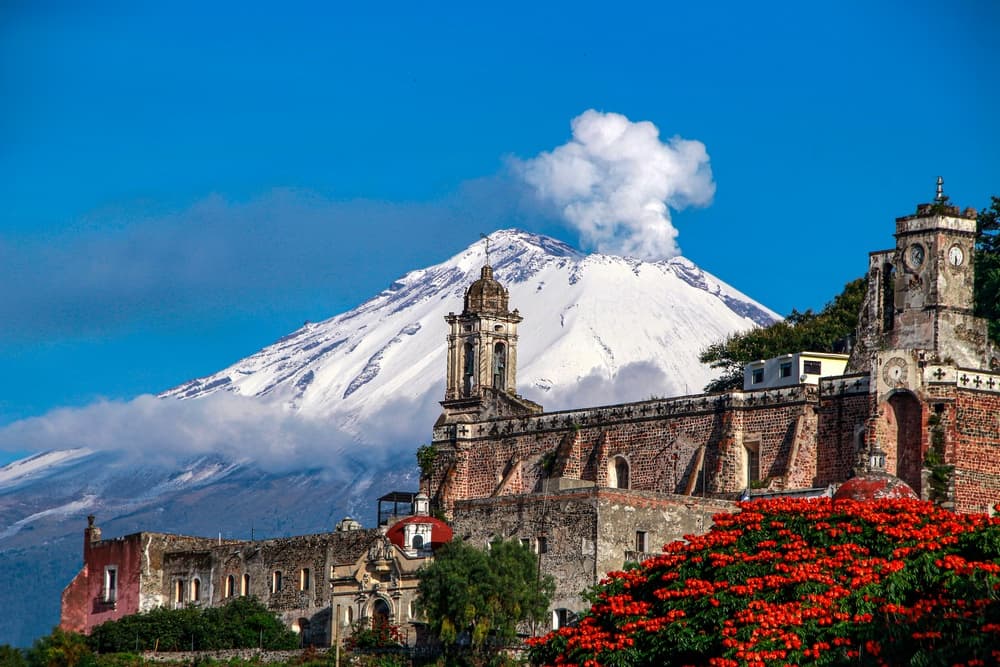 Volcán en Atlixco