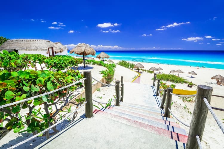 Temperatura en playa de Cancún