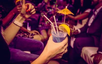 Drinks at Cocobongo nightclub in Cancun