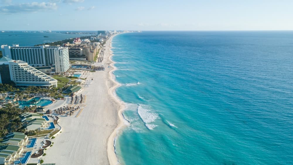 Beach in Cancun