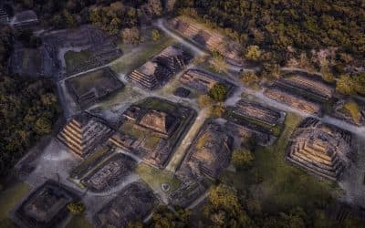 View of Mexico's most important pyramids
