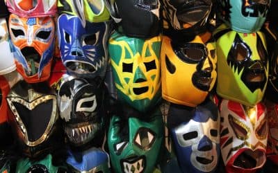 Mexican wrestling masks