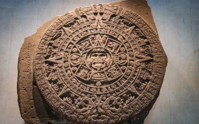 Aztec symbolic monolith