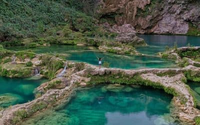 Panoramic view of Salto El Meco