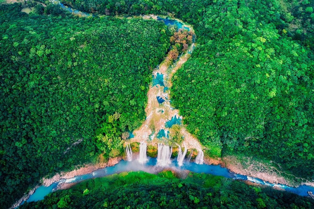 Panorámica naturaleza de México