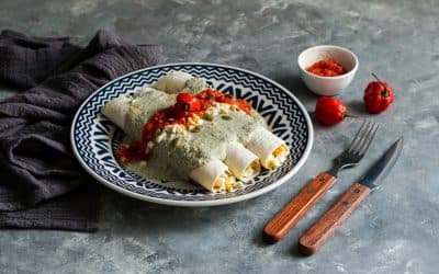 Papadzules Mexican gastronomy dish